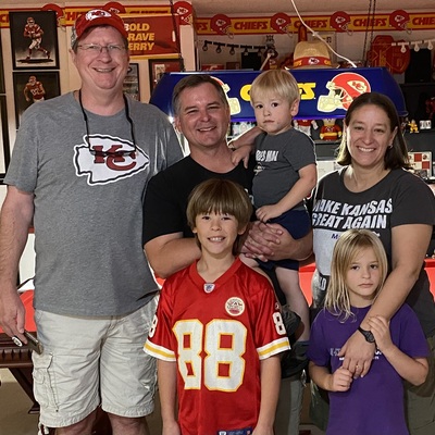 Matt Enoch and family