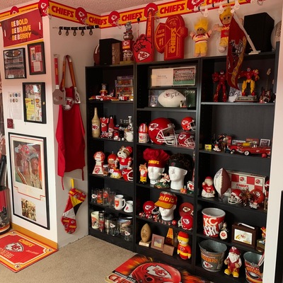 North Wall Shelves